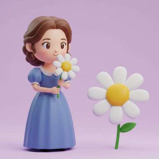 La jeune Fille et la Marguerite