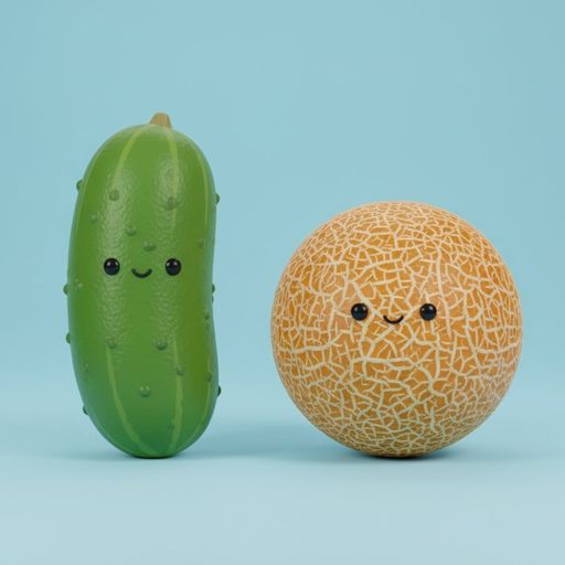 Le Cornichon et le Melon