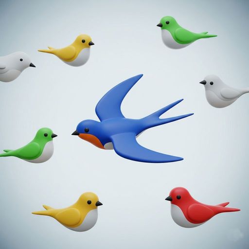 L'Hirondelle et les petits Oiseaux