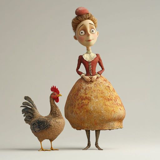 La Femme et la Poule