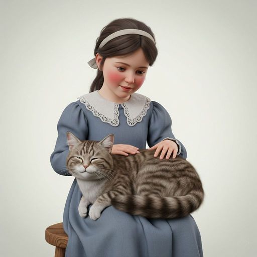 Les Enfants et le Chat