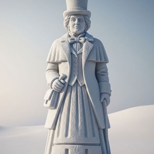 La Statue de neige