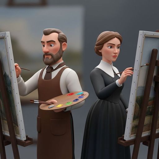 Les deux Peintres