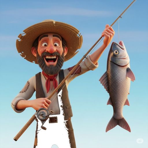 Le petit Poisson et le Pêcheur